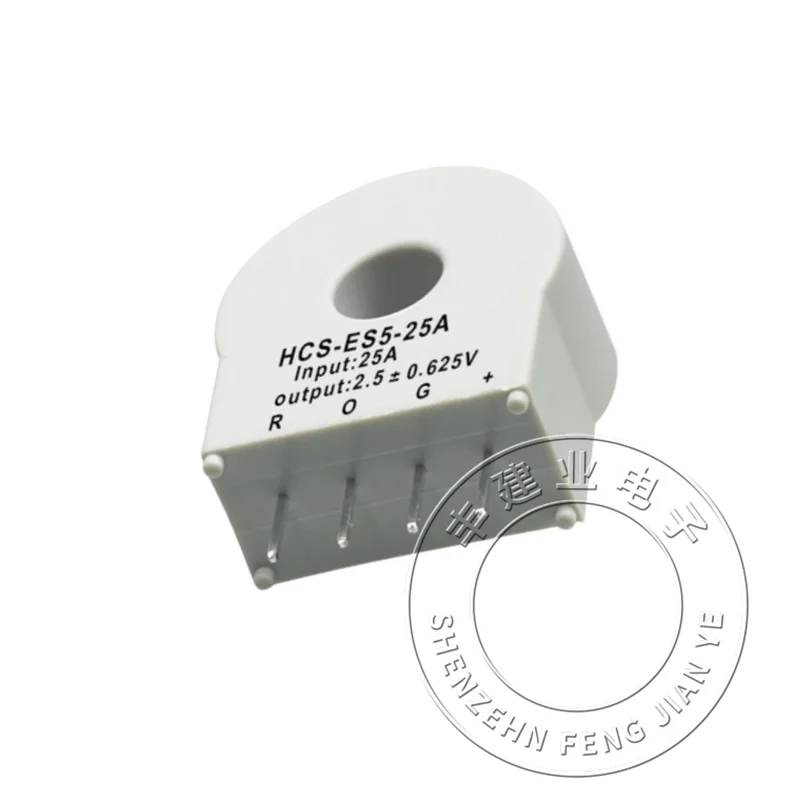 HCS-ES5 05A 10A 15A 25A 50A 75A CLOSED-LOOP HALL CURRENT SENSOR WITH HIGH RELIABILITY AND ANTI-INTERFERENCE