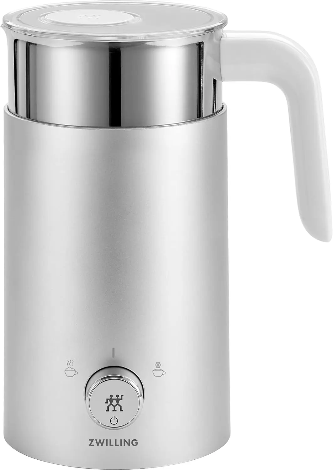 Enfinigy Frother, Hot and Cold Foam Electric Frother, Velvety, Creamy Microbubbles for and Plant-based Subst