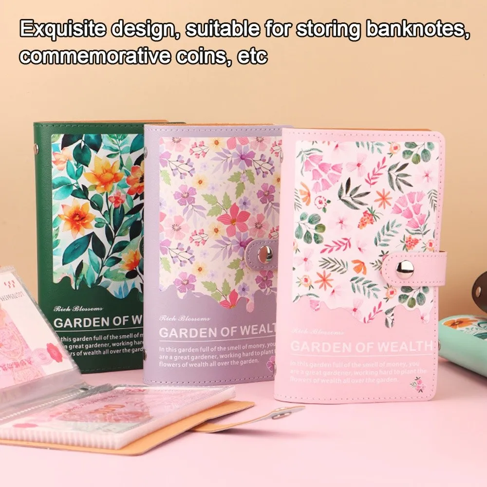 

100 Envelopes Money Saving Challeng Save Money Multifunctional Savings Challenges Book Waterproof PU Budget Binder for Children