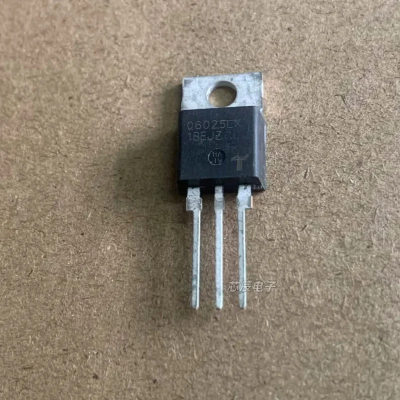 10pcs Brand-new, factory-sealed, imported bidirectional thyristor Q6025LX, 25A, 600V, through-hole TO-
