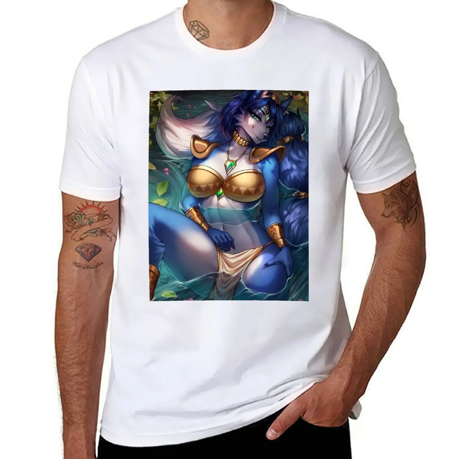 

Krystal from Star Fox [SFW] T-Shirt t shirt man plain man t shirts graphic t shirts for man cotton soft T-Shirt