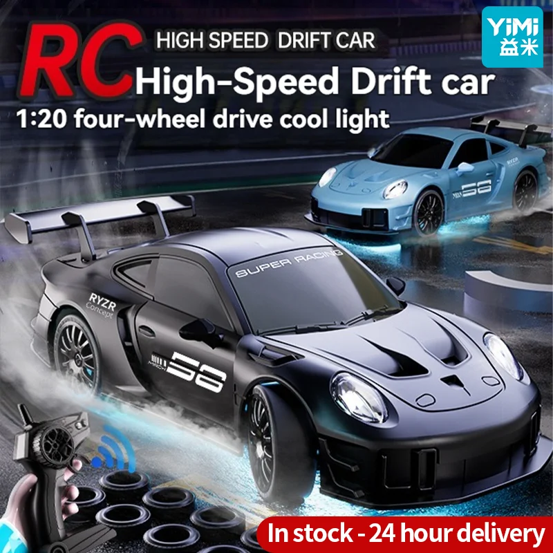

YIMI Детский радиоуправляемый автомобиль, трюк, радиоуправляемый автомобиль, светодиодный светильник, радиоуправляемые игрушки, автомобиль с дистанционным управлением, игрушка, вращение на 360 градусов, 4WD с Li
