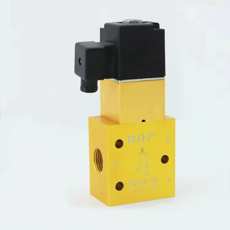 

R23JD-15G 3/2-ходовой воздушный электромагнитный клапан высокого давления 4 МПа