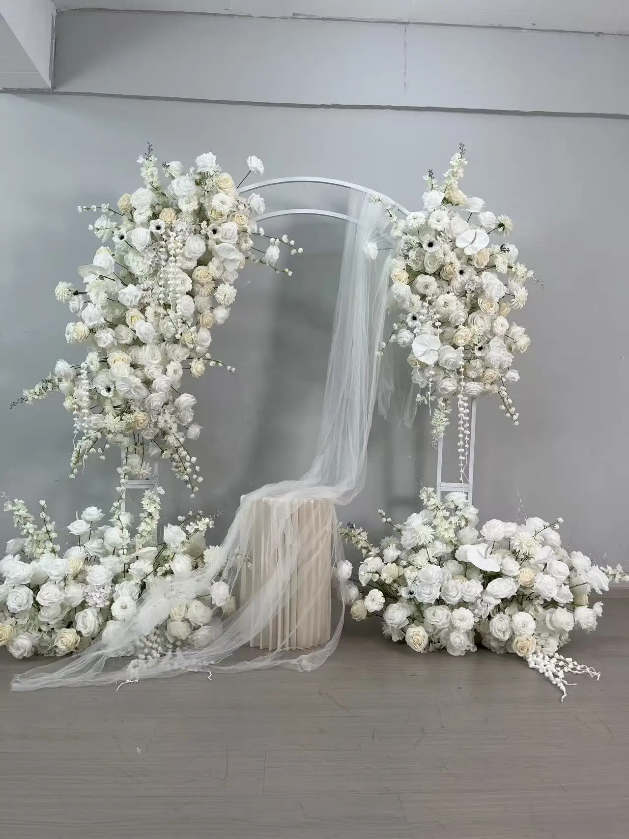 Künstliche Blumenkugel Blumenreihe Hochzeitsbogen-Dekoration Kunstblumen-Tischdekoration Schaufenster-Display Eventplaner Großhandel – Detail 4
