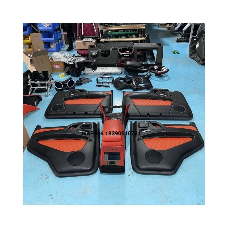 

Оригинальная отделка салона для G-Class W463 G500 G350 G400 G55 G55AMG G63 G65: приборная панель, дверные панели, внутренняя отделка