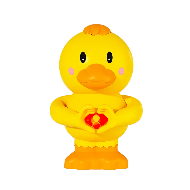 

New Cute Little Yellow Duck 520 Valentine's Day Confession Artifact Creative Than Heart Ducks With Sound Lights Funny Gifts