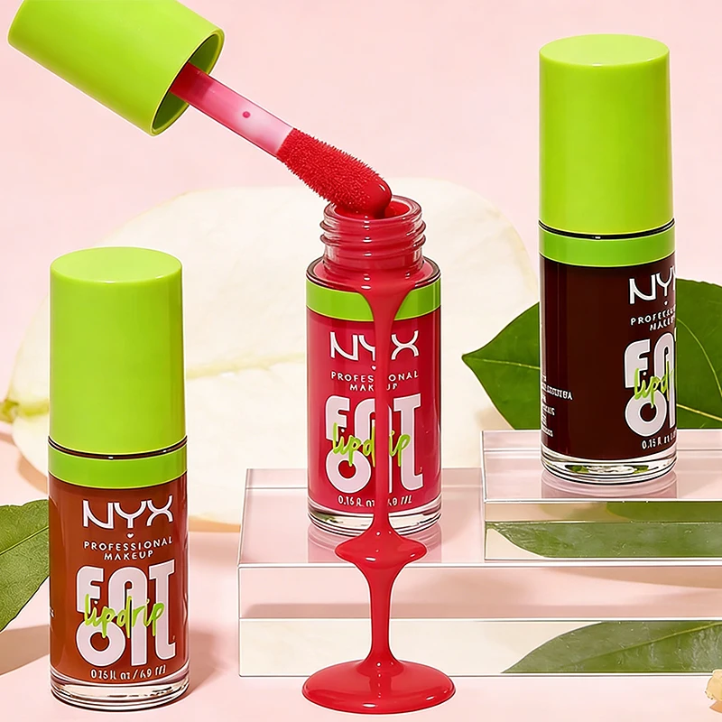 Brillo de labios NYX de moda, hidrata los labios, tipo espejo, de larga duración, no pegajoso, brillo de labios Sexy, esmalte, maquillaje de lápiz labial de moda coreana