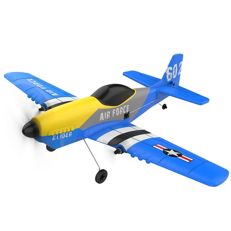 

Kf602 Remote-controlled Aircraft Model P51d Mustang Fighter Fixed Wing Aircraft Model Electric Toy Rc Plane