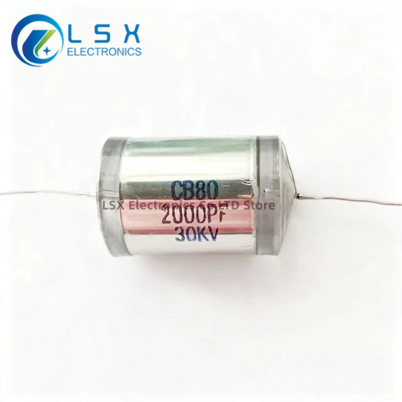 5PCS CB80 High Voltage Film Capacitor 30KV 2000PF Oil-Impregnated 202J Multiplier Power Supply 5%