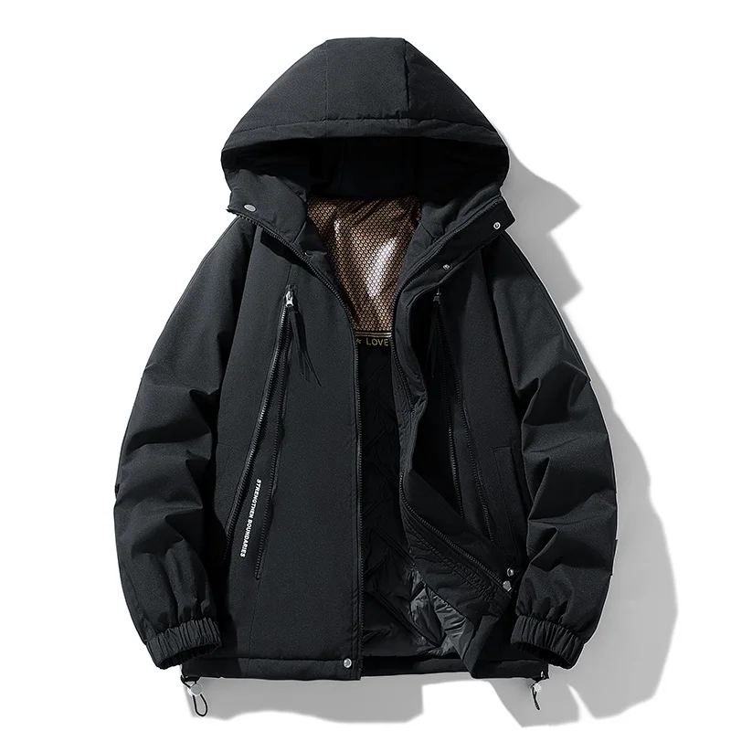 

Men's Outdoor Cycling Sports Windproof Breathable Cotton Clothing Winter Fashion Trend Versatile High-quality Thick Warm Jacket