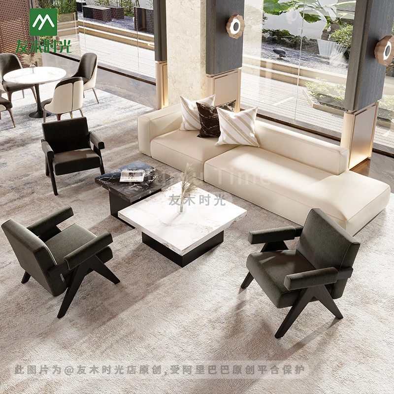 Restaurant Booth SetHotel Lobby, Sales Office , Business Club , Rest Reception Sofa, Coffee Table, Negotiation Area Tables And