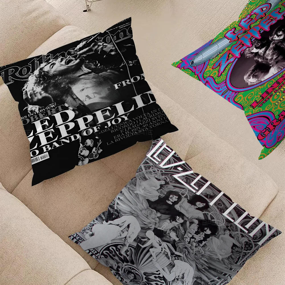 Band L-Led Z-Zeppelin Personalized Pillow Cover Kids Bedroom Wild Party Decor Pillowcase Kid Birthday Shower Gift