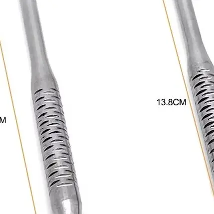 

Dental Scalpel Handle Stainless Steel for No.3 Blade - Curved/Straight Oral Surgery Tool Sterilizable & Durable