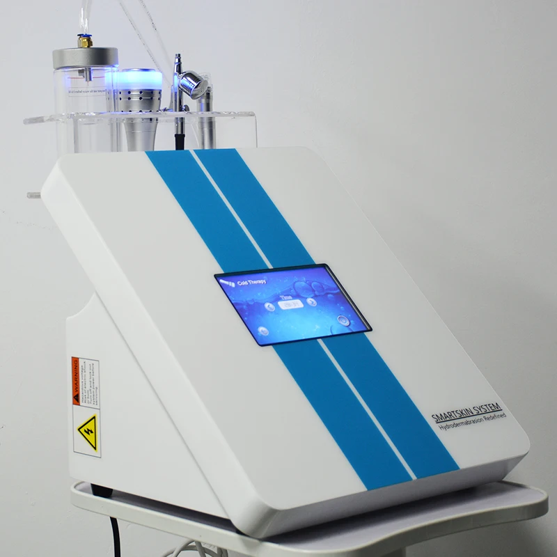 

3 in 1 Hydrodermabrasion Facial Machine with Water Oxygen Spray Gun, Cold Hammer Therapy, Anti-Aging Skin Rejuvenation Equipment