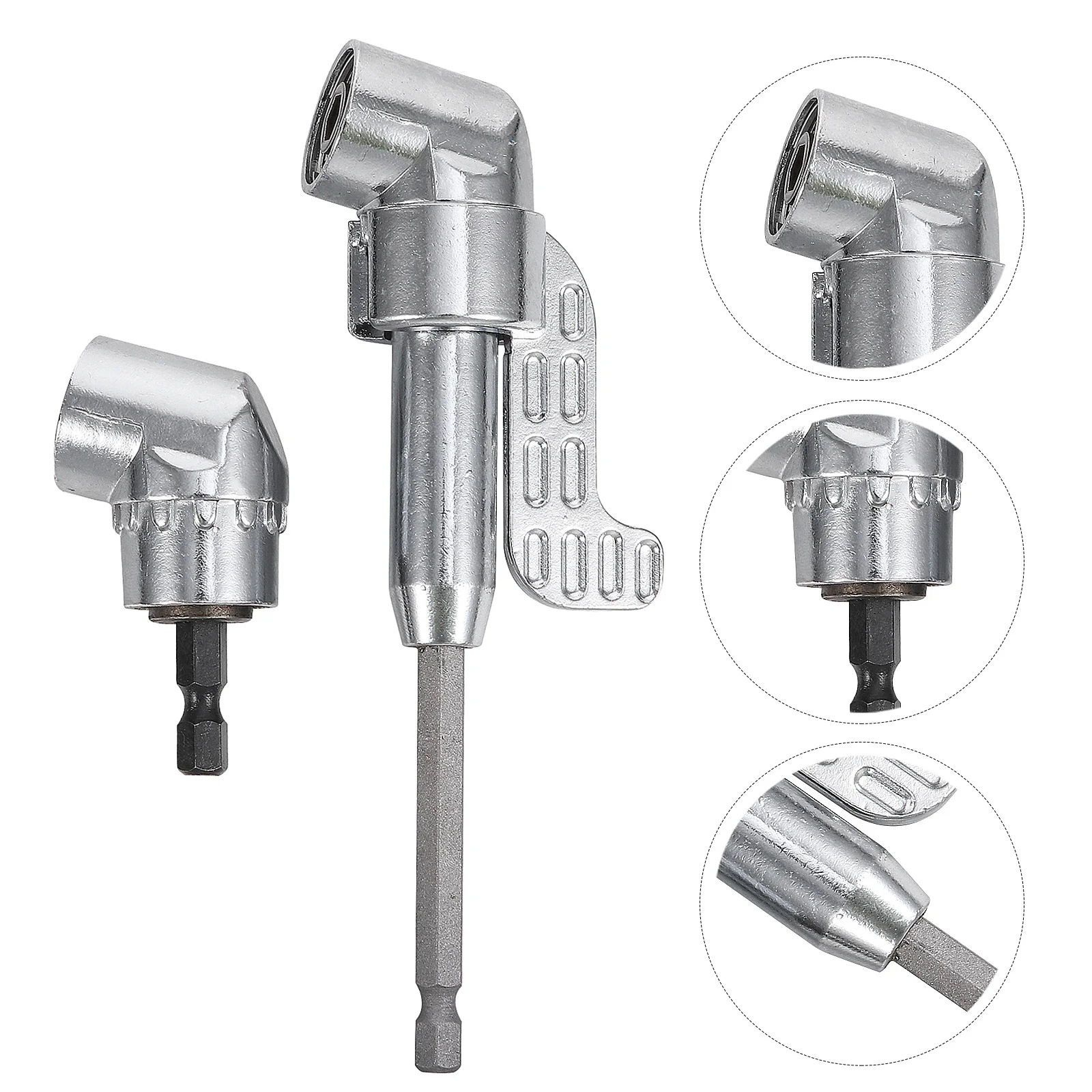 2 قطعة مفك البراغي الزاوية اليمنى دفعة 105 درجة قابل للتعديل الكوع الانحناء رئيس الحفر الكهربائية تمديد موصل