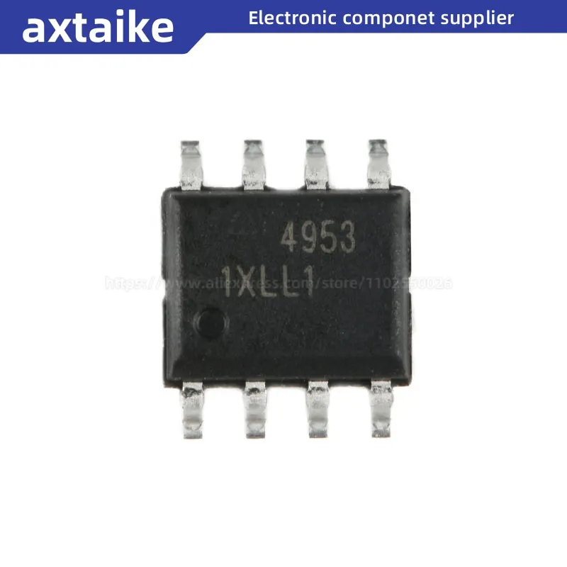 20PCS 4953 FDS4953 CEM4953 APM4953 AO4953 SI4953 TC4953 NCE4953 MT4953 SOP-8 SMD Dual P-Channel 30-V (D-S) MOSFET IC