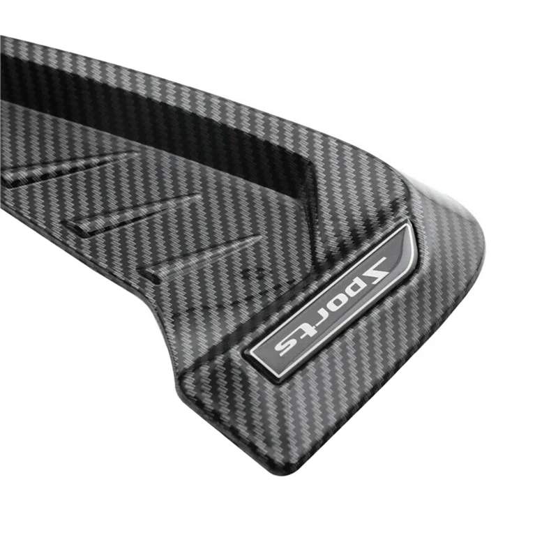 الجانب غطاء فتحة التهوية درابزين تدفق الهواء مدخل الكسوة سيارة الجانب الخارجي اكسسوارات الجناح الشارات التهوية تعديل التصميم #2