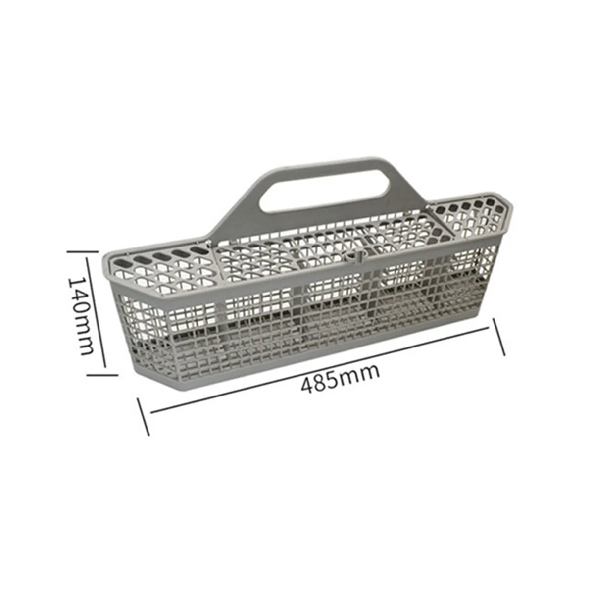 WD28X10128 Universal Dishwasher Ware Basket Replacement for WD28X10127, WD28X10131, WD28X10132,Dishwasher Basket-LITE