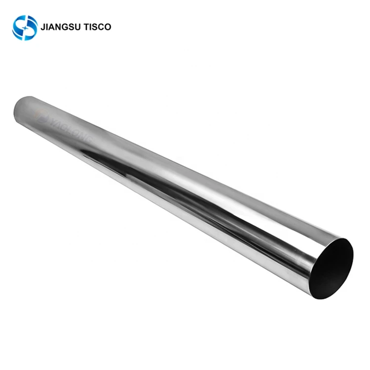 Round Stainless steel pipe ASTM A270 A554 SS304 316L 316 310S 440 pipe inox SS seam