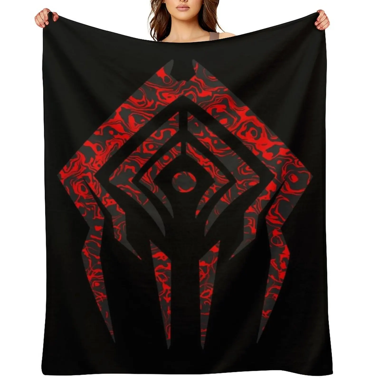 

Warframe Stalker Sigil Classic Throw Blanket Multi-Purpose Luxury Brand Summer Weighted Blankets