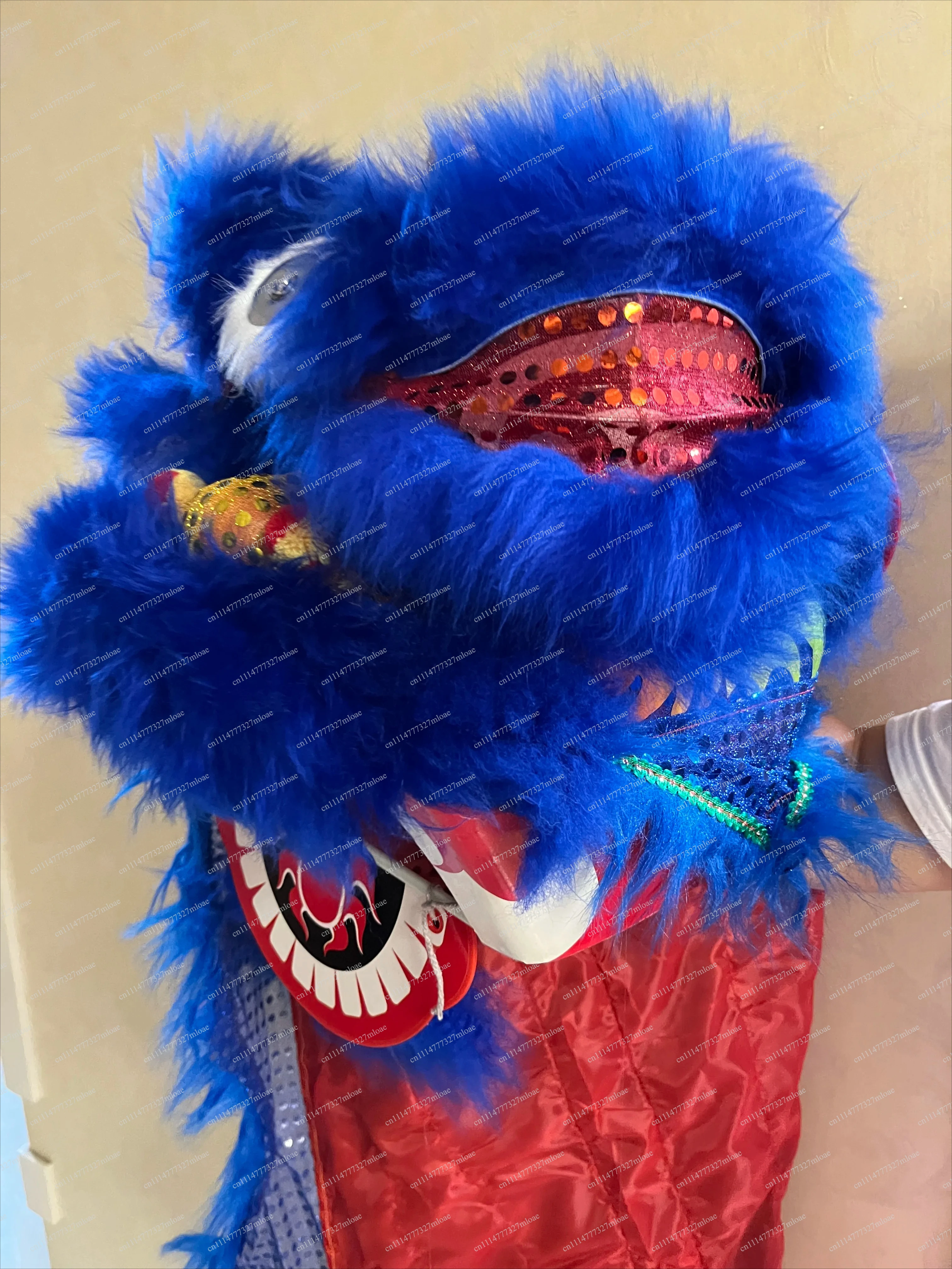 14 inch Lion Dance Costume  5-12 Age Kid Boy Girl  Fun Party Sport Park Game Outdoor Even Mascot