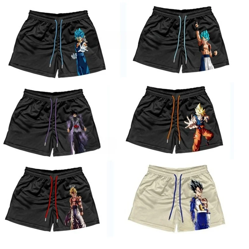 

Boys' Cosplay Shorts Trousers Children Fun Dragon Ball Z Casual Shorts Kids 3D Cartoon Print Quick Drying Bottom Anime Harajuku