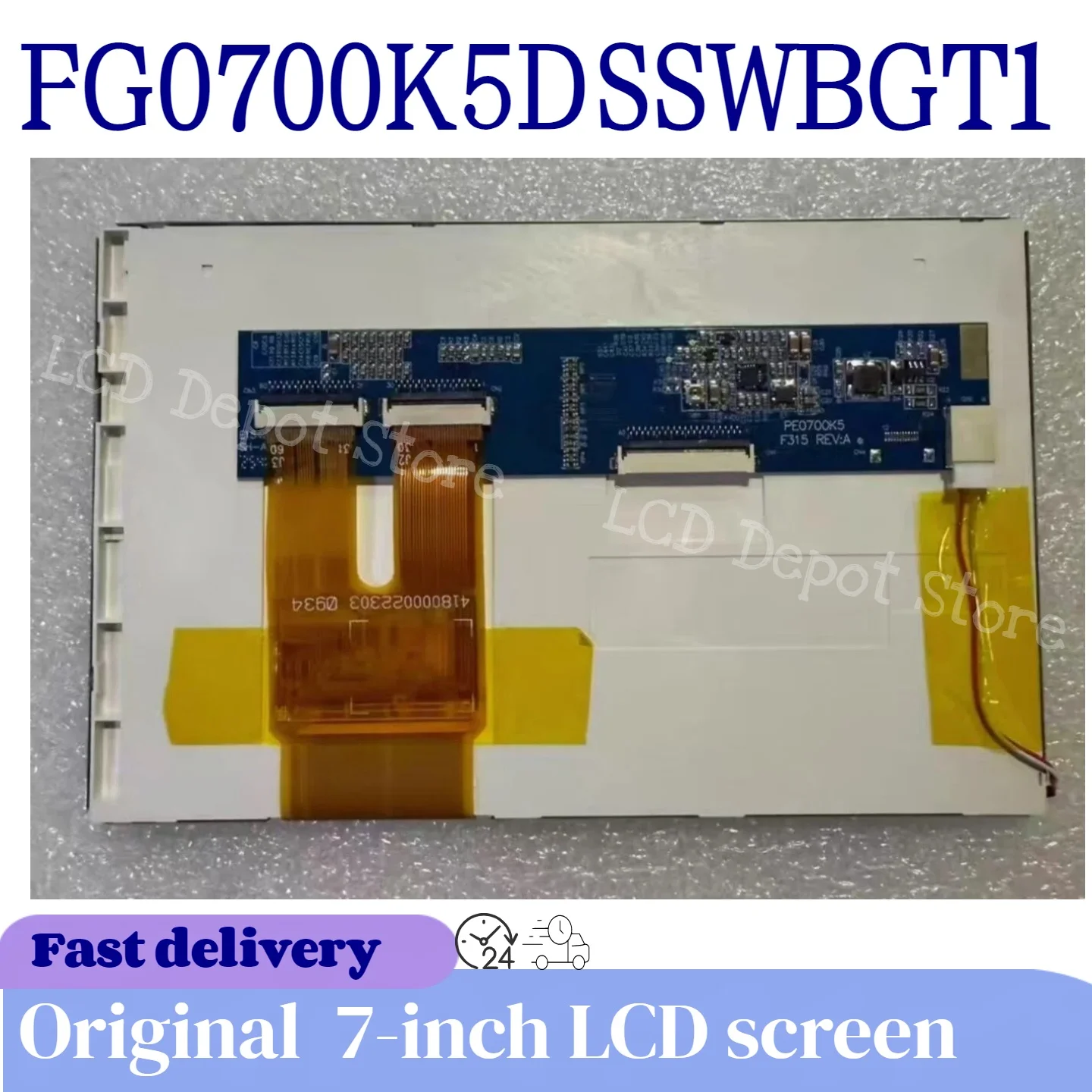 

Original 7-inch FG0700K5DSSWBGT1 FG0700K5DSSWBG01 LCD display screen
