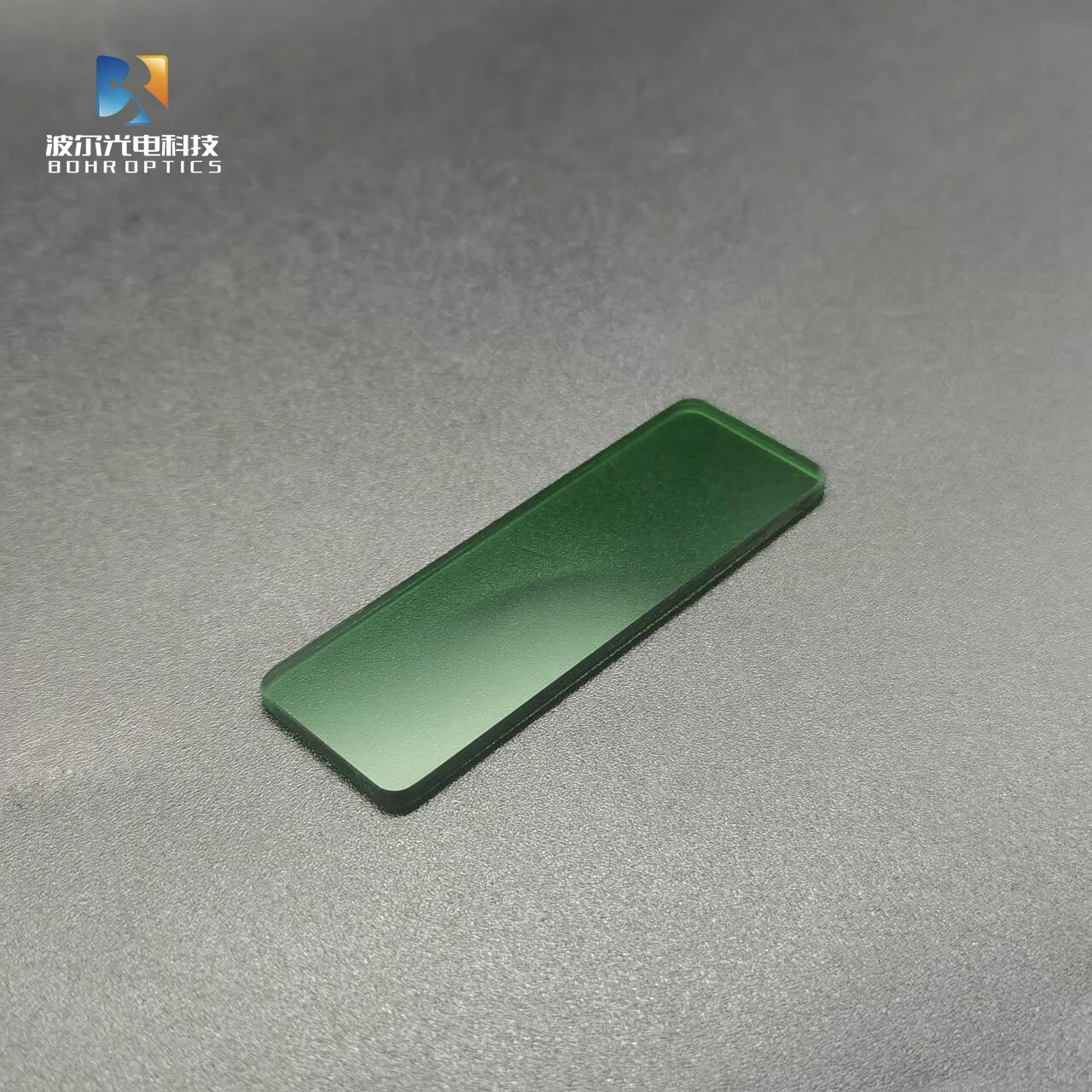 Green Filter Material GS18 Size 60x20x2mm Optical Glass Accept customization