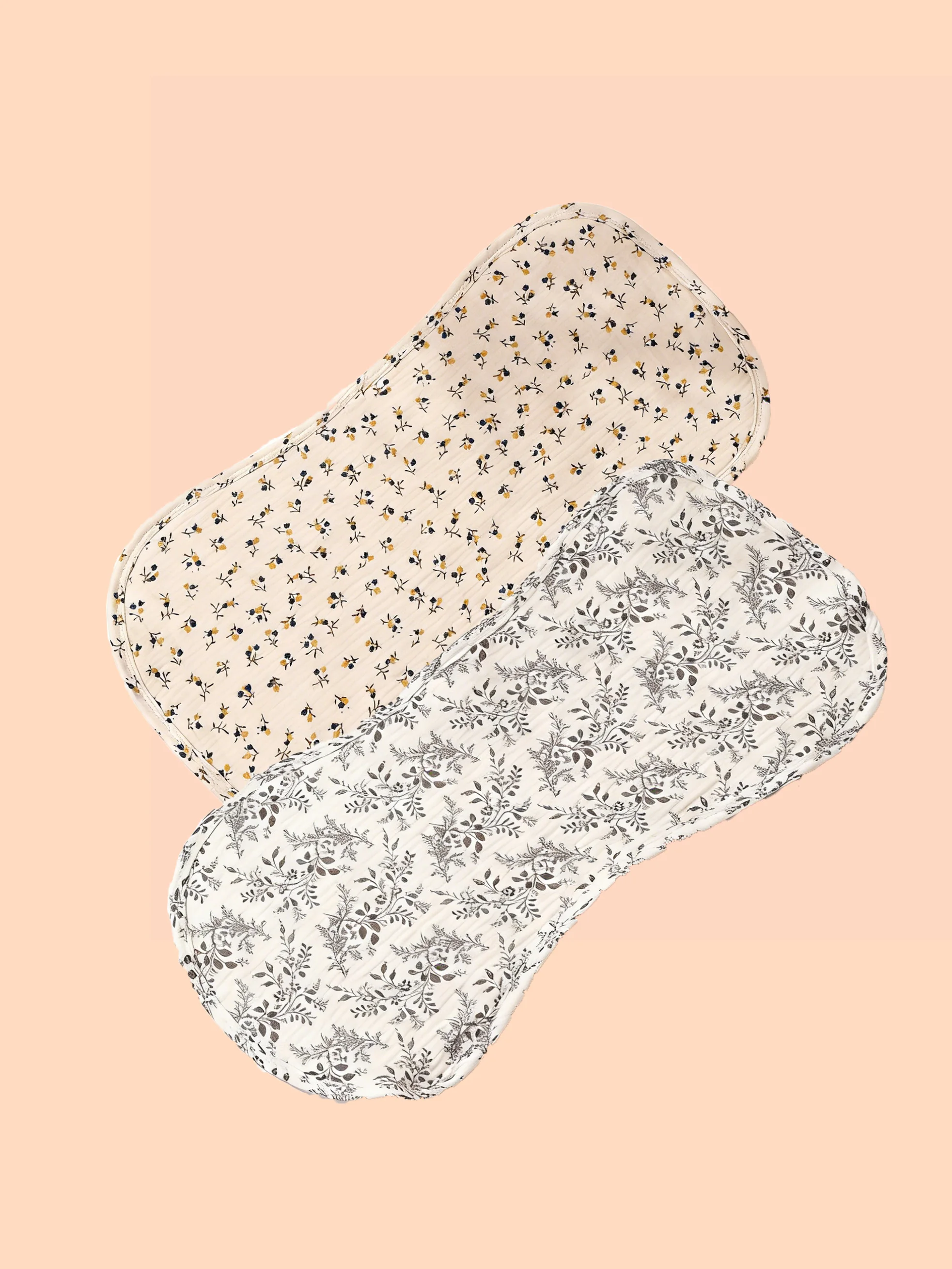 

Набор из 2-х ультрамягких многофункциональных муслиновых пеленок-отрыжек с высокой впитываемостью, 6 слоев, стильный принт