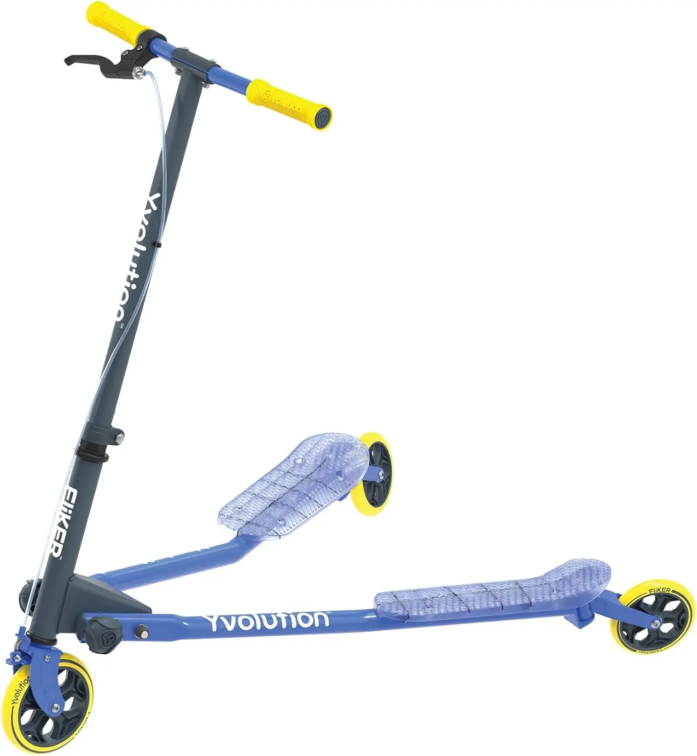 

3-Wheel Drift Scooter for Kids, Foldable, Handbrake, Ages 7+ Up to 175lbs