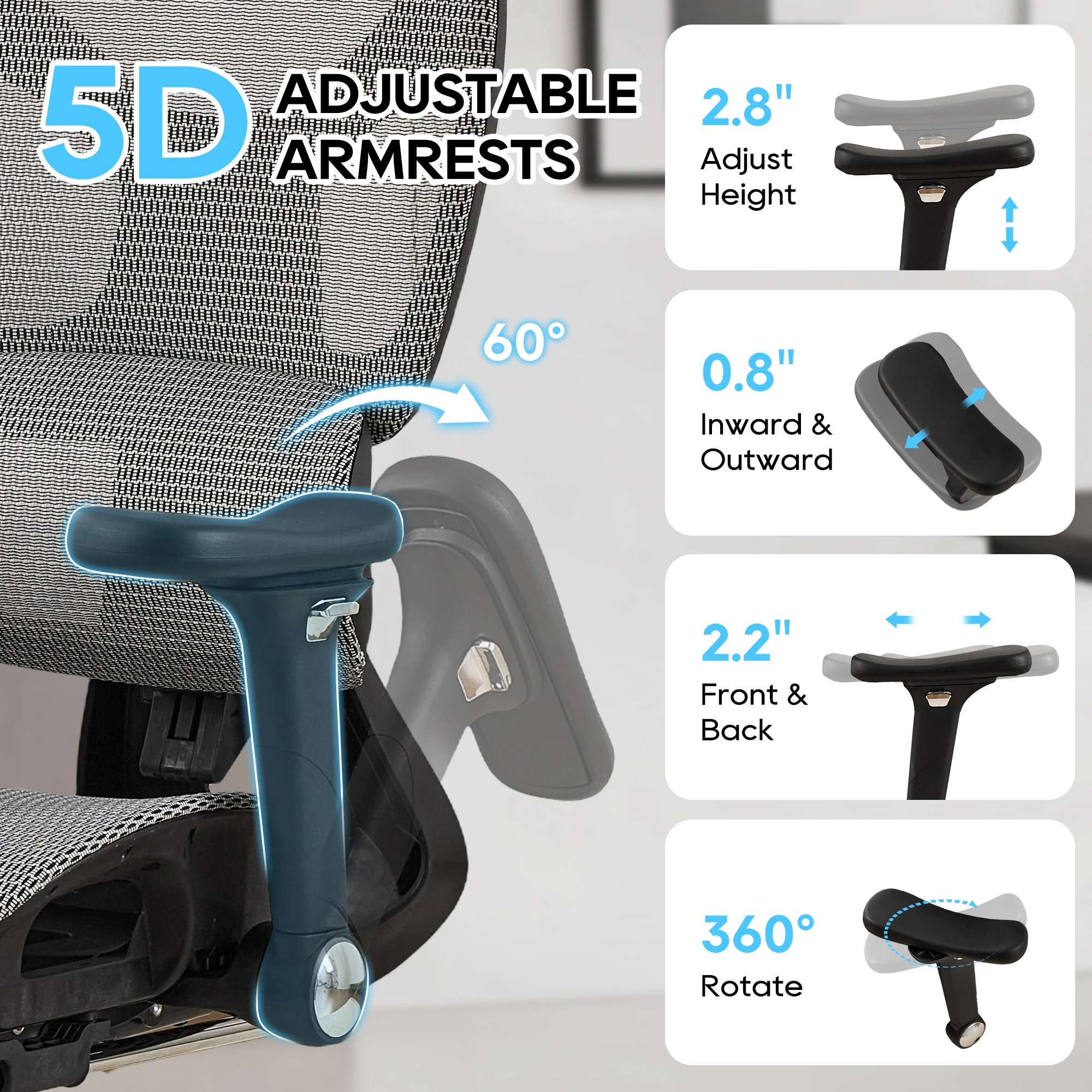 Thumbnail 3 - #24 Best Mesh Desk Chairs to Buy In 2026