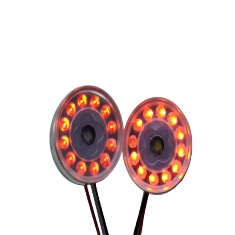 Taillight Angel Eye Light for Tamiya 1/14 RC Truck Sca 770S 56323 Benz Volvo FH16 MAN King Upgrade Parts