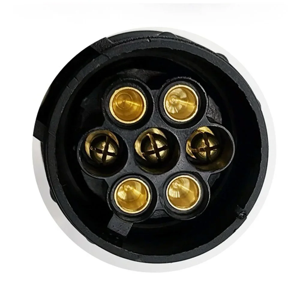 Adaptador de enchufe duradero de 13 a 7 pines, conector de remolque de 12V, adaptador de enchufe impermeable