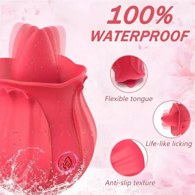 هزاز قوي للمرأة الحلمة البظر محفز 10 طرق G-بقعة اللسان لعق هزاز الكبار الاستمناء لعبة الجنس 18 +