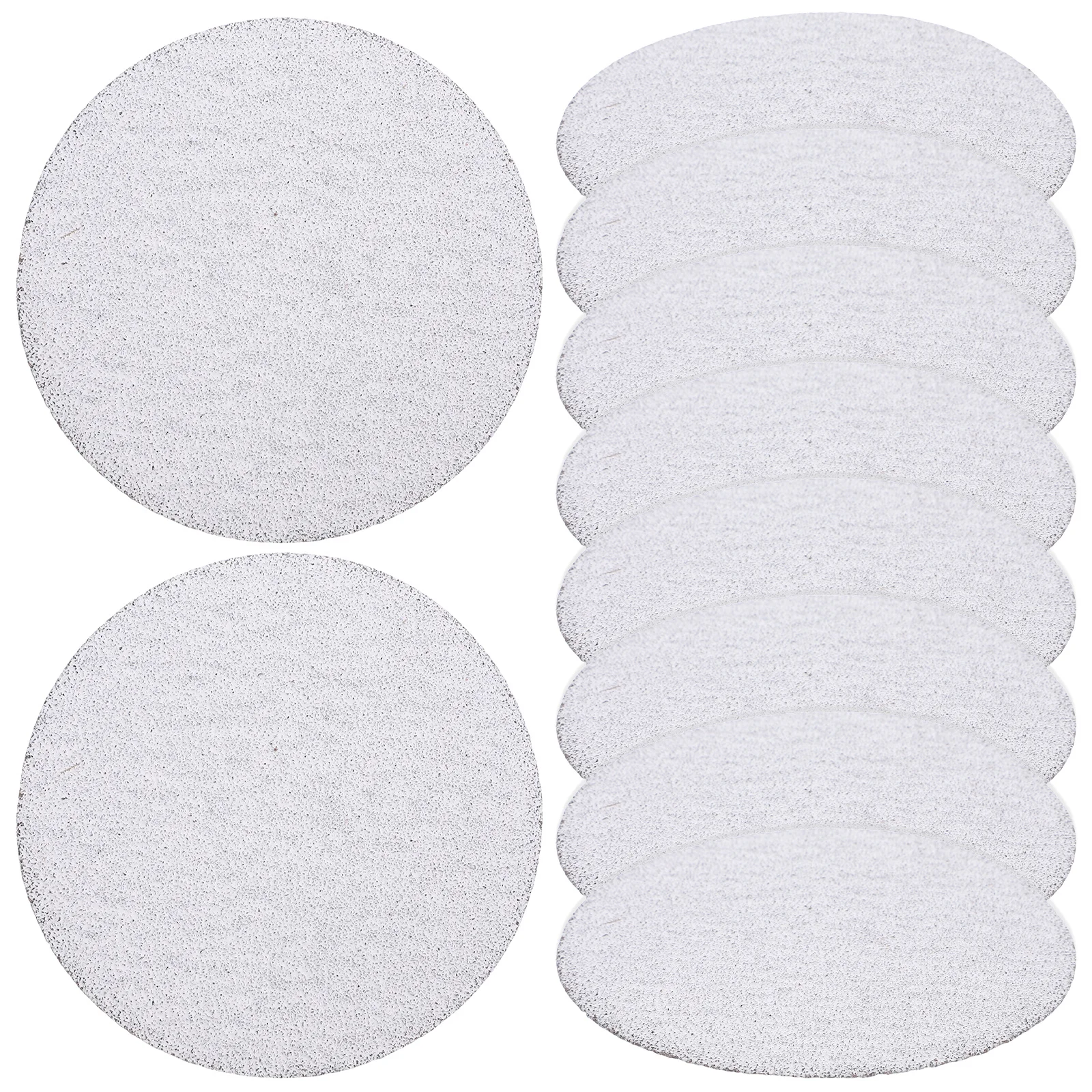 100개입 샌딩 디스크 4인치 후크 앤 루프 앵글 샌딩 디스크 금속 표면 연마 광택 자가 접착 방지 마모