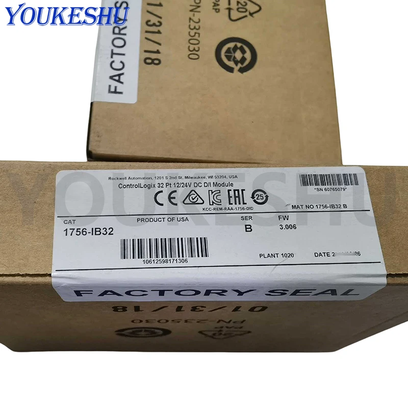 Новый и оригинальный точечный инвентарь 1756-IB32