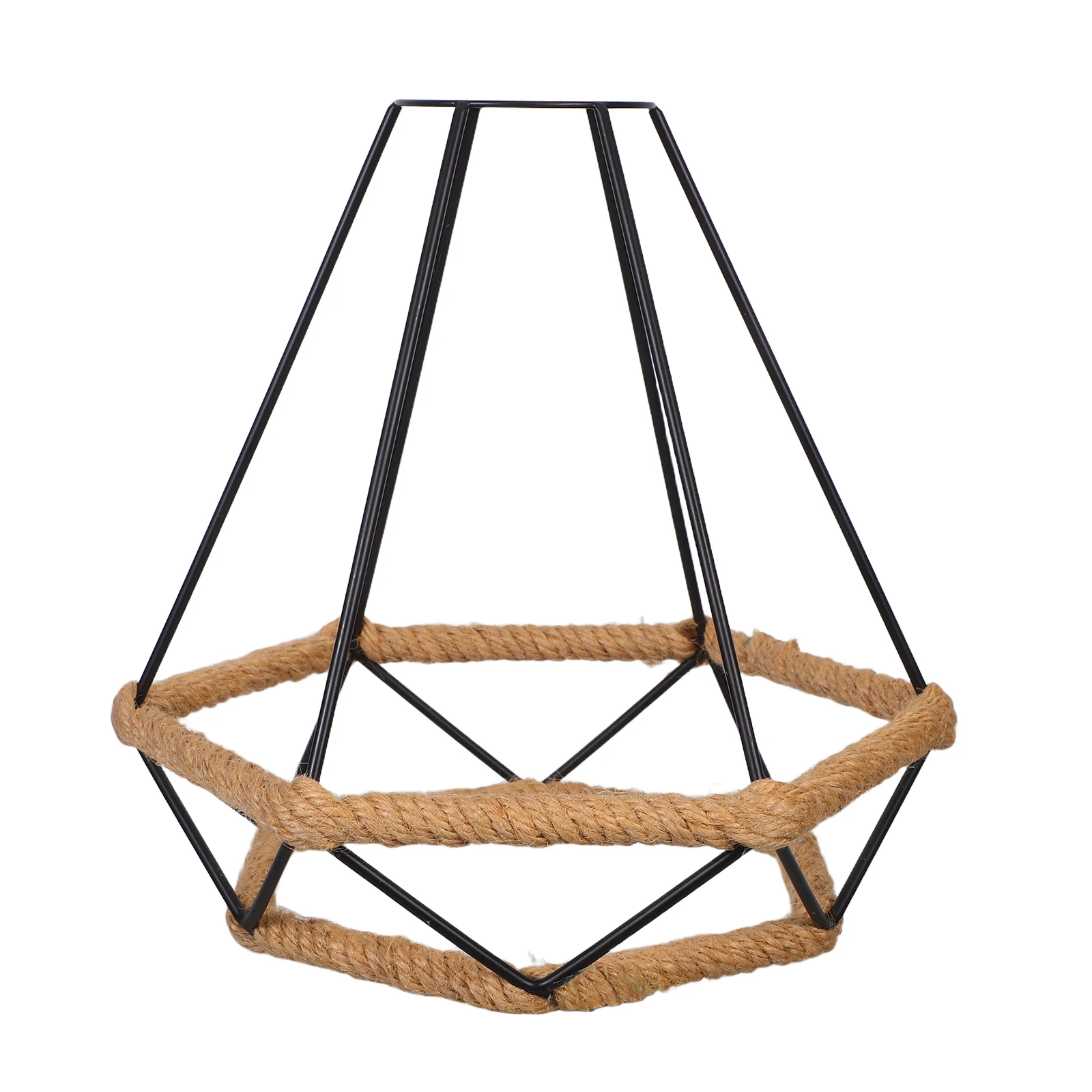 

Lamp Desktop Shade Decorative LED Protector Wire Lampshade Metal Cover