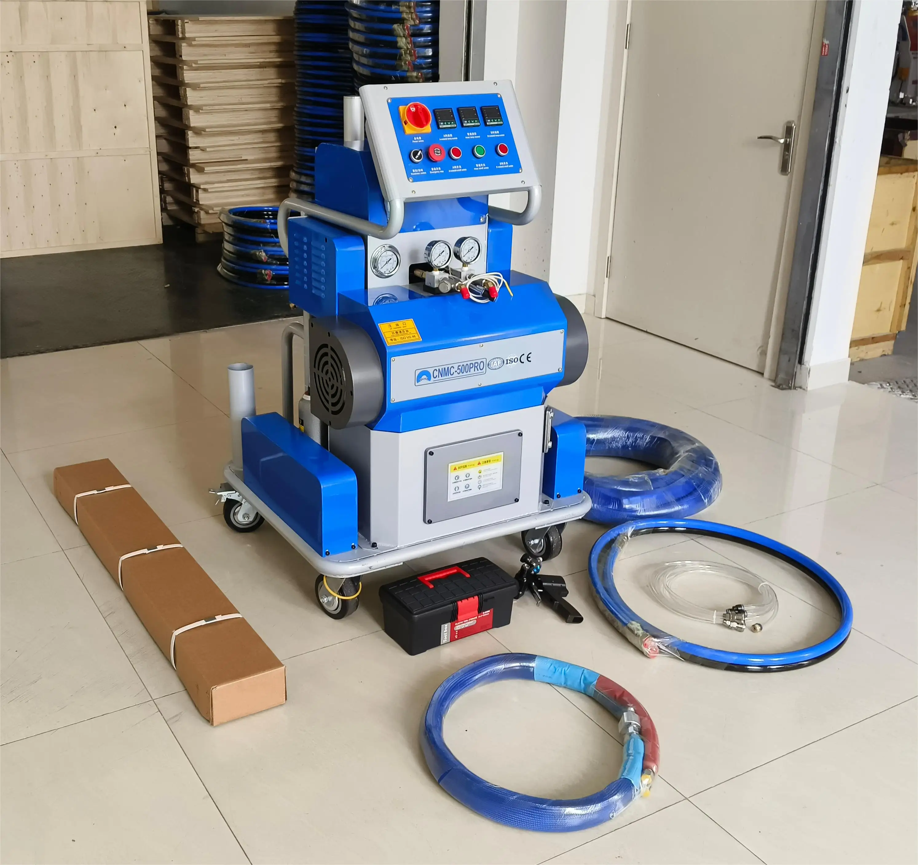 Electric Polyurea Spray Machine Two Component Swimming Pool Waterproof Coating Sprayer Professional Floor Rig