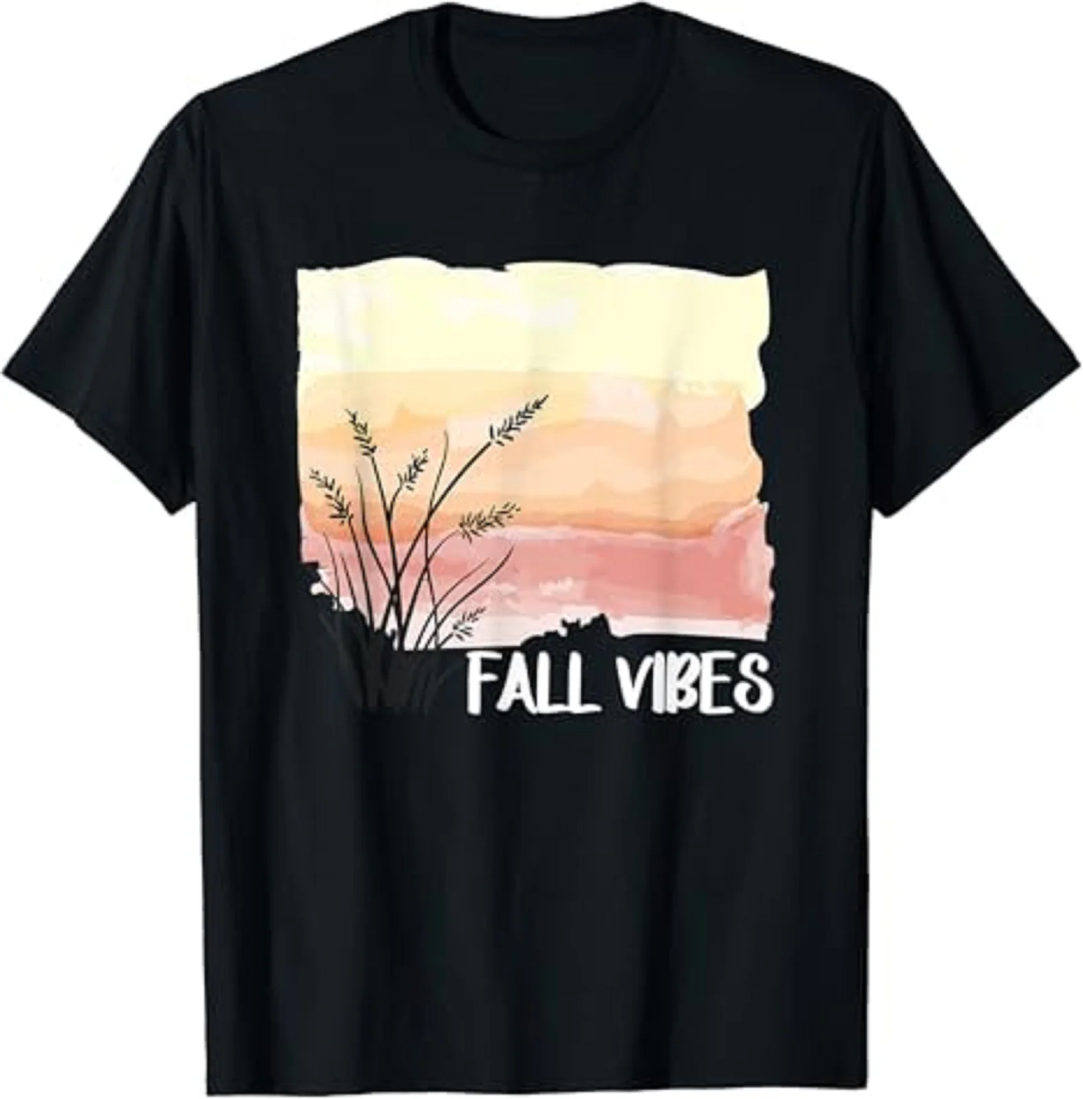 Fall Vibes Unisex Autumn T-Shirt Size S-5XL