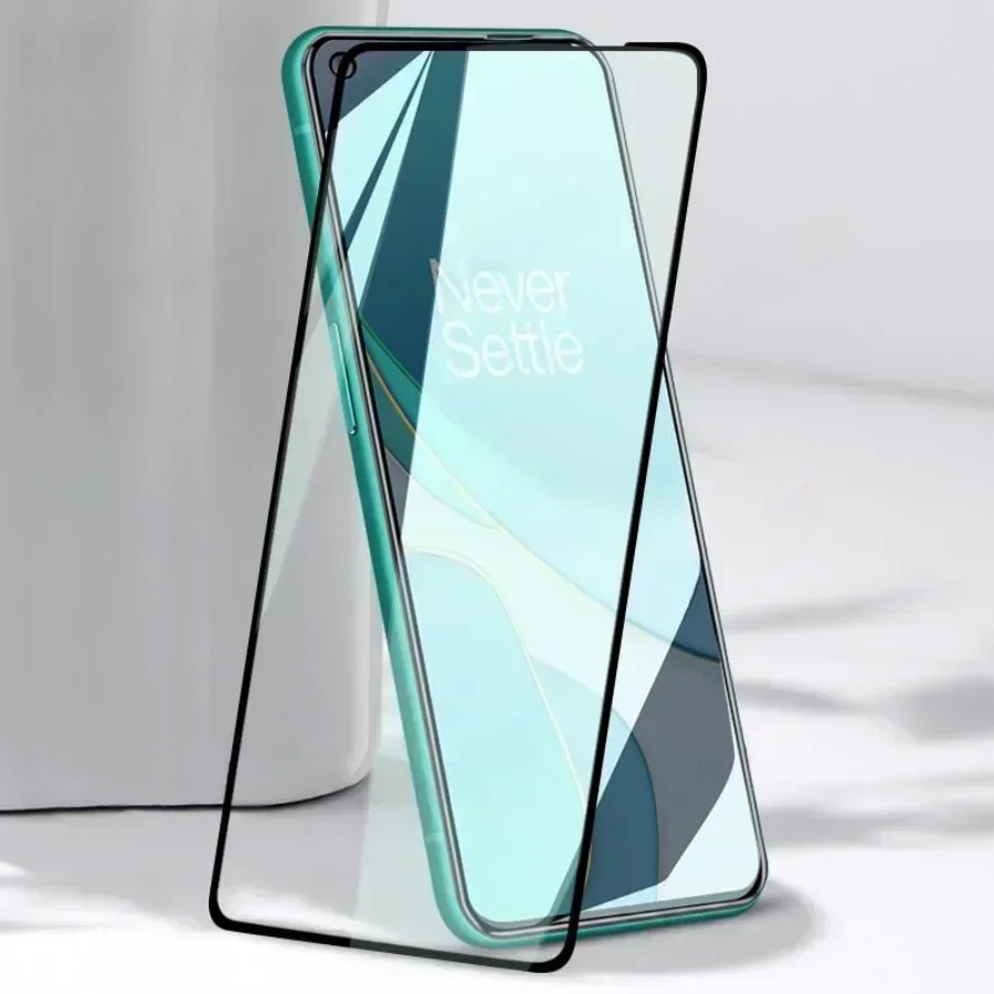 Vidro temperado 9d para oneplus 9 9r 9e 9rt 8t 7 7t 6 6t 5 5t protetor de tela para nord ce n10 n20 n100 n200 9d glaas filme