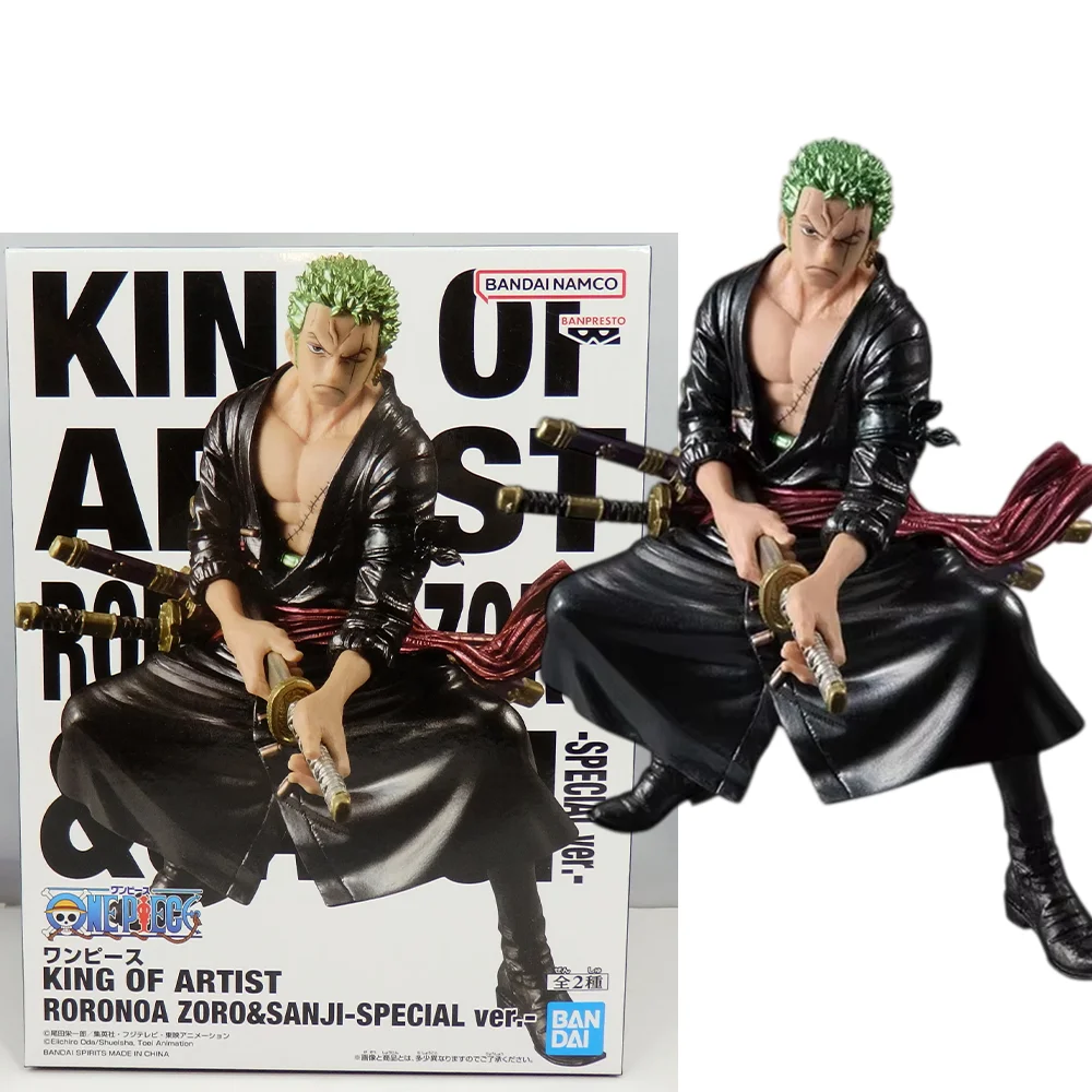 

In Stock Original BANDAI SPIRITS KING OF ARTIST RORONOA ZORO SPECIAL ver. One Piece Figure Anime Modle Toys gifts