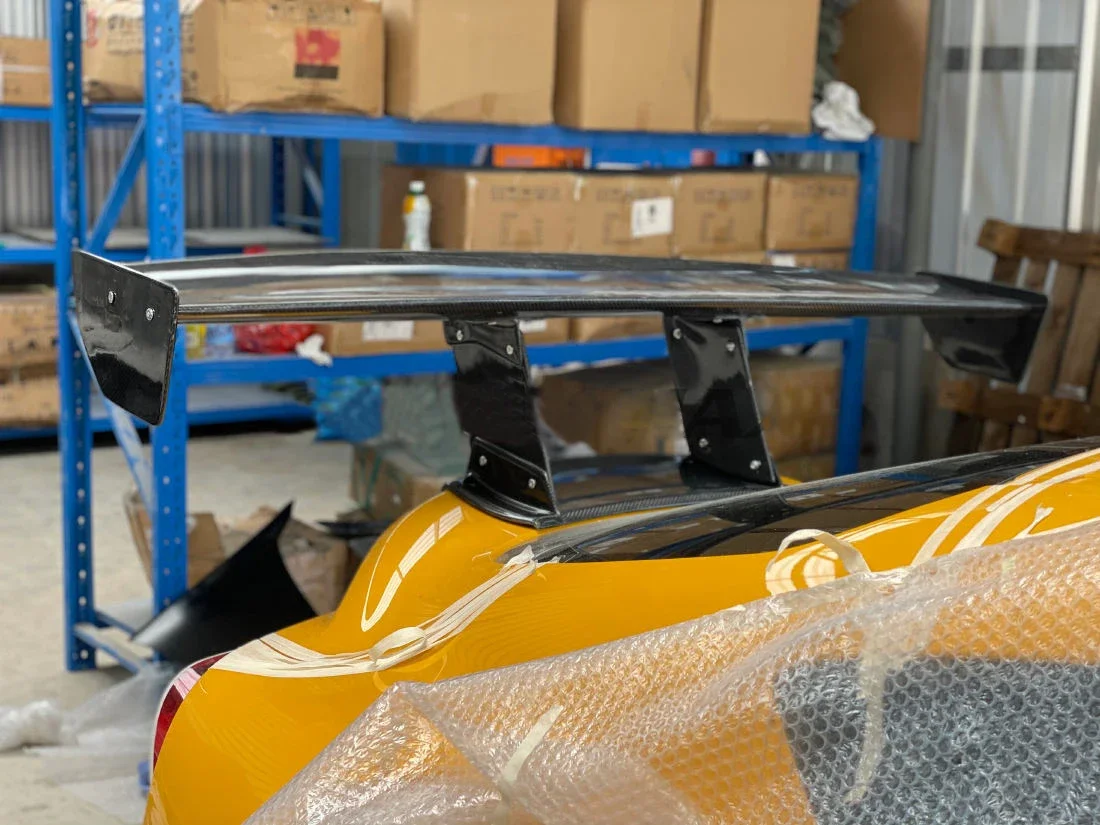 

Nick Auto Parts V Style Carbon Fiber Rear Spoiler Rear Wing for Toyota Supra A90 MKV