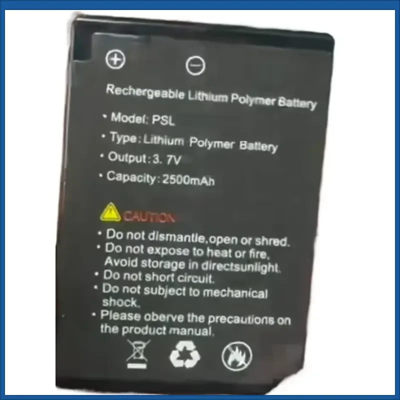 PSL 3.7V 2500mAh Lithium Polymer Dental Magnifying Glass Batteries for 2.5X/3.5X 5W Surgical Headlight Dental Magnifying
