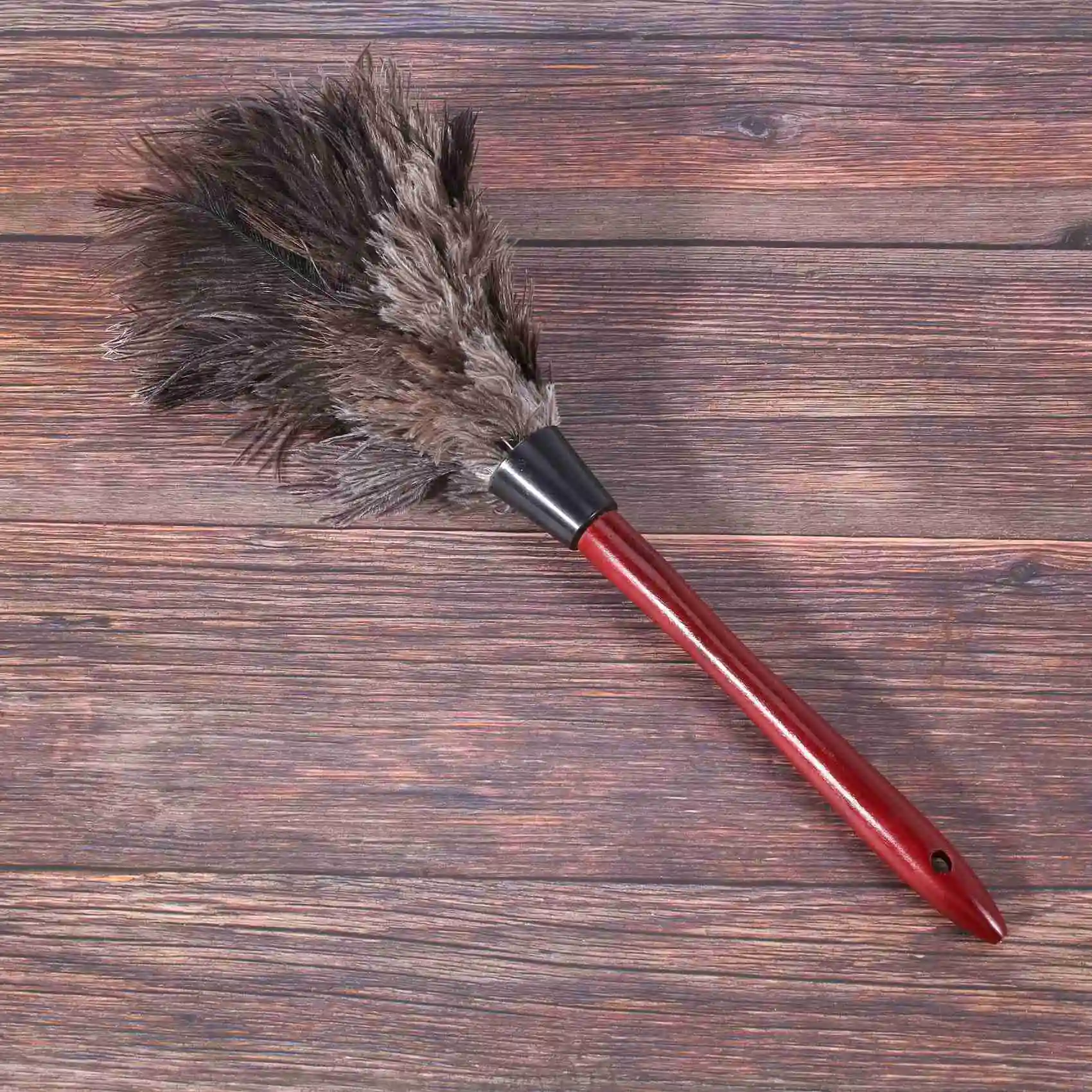 A69E5X Ostrich Cleaning Feather Duster Ostrich Duster Ostrich Feather Duster Soft Feathers Duster