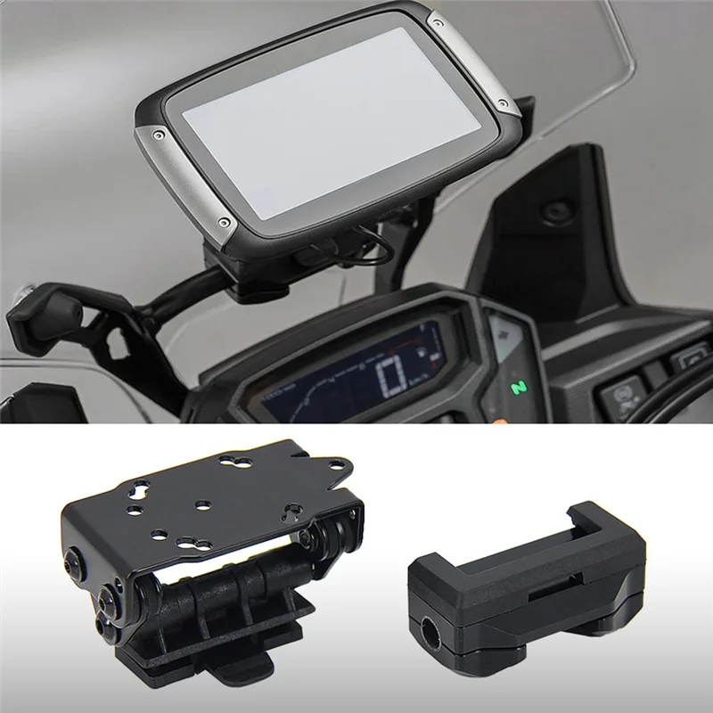 

Compact Motorcycle 10/12Mm Phone Stand Holder Navigation Bracket For BMW R1200GS Honda CB500X Smartphone Bracket