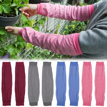 Manicotto per protezione solare da cucina maniche comode traspiranti per lavoro e lavori domestici Anti-Fouling e sporco elastico lavorato a maglia da donna