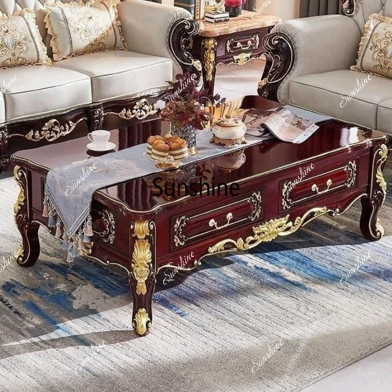 YLuxury Storage Coffee Table Magazine Vintage Marble Living Room Coffee Table Nordic Design Mobili Per La Casa House Accessories