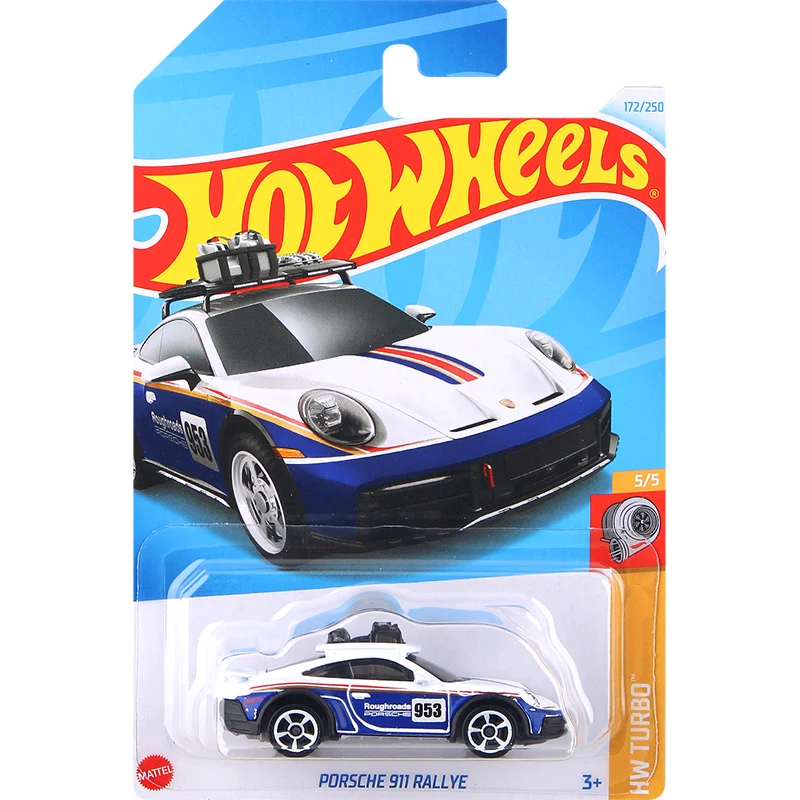 Coche de ruedas originales para niños, modelo de carreras de automóviles, Chevy Delorean, Lamborghini, Porsche Rallye, Let\'s Race, 1:64,