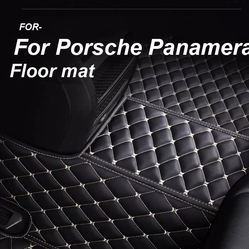 

LUXURY Car Mats Floor For Porsche Panamera 970 Chassis G1 SWB 4seat 2009~2013 Anti-dirt Car Floor Right Hand Car Accessories