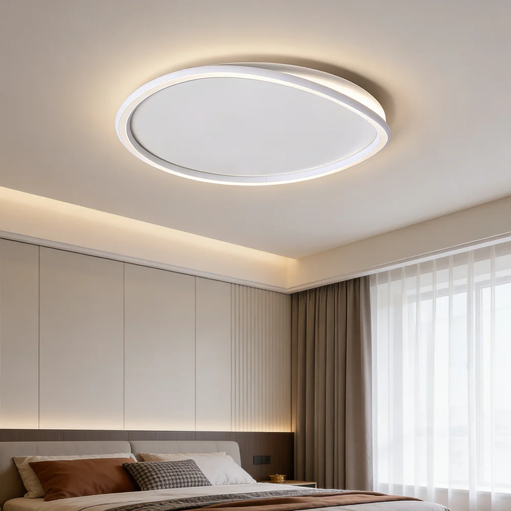 Bedroom Lamp Modern Minimalist Household Light Luxury Small Living Room Round Led Ceiling Light